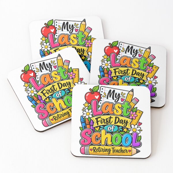 Item preview, My Last First Day of School – Retiring Teacher Gift designed and sold by Peters73Shop.