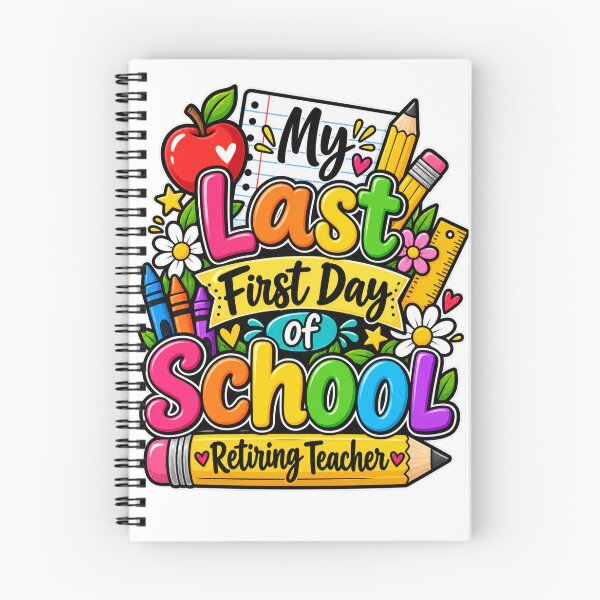 Item preview, My Last First Day of School – Retiring Teacher Gift designed and sold by Peters73Shop.