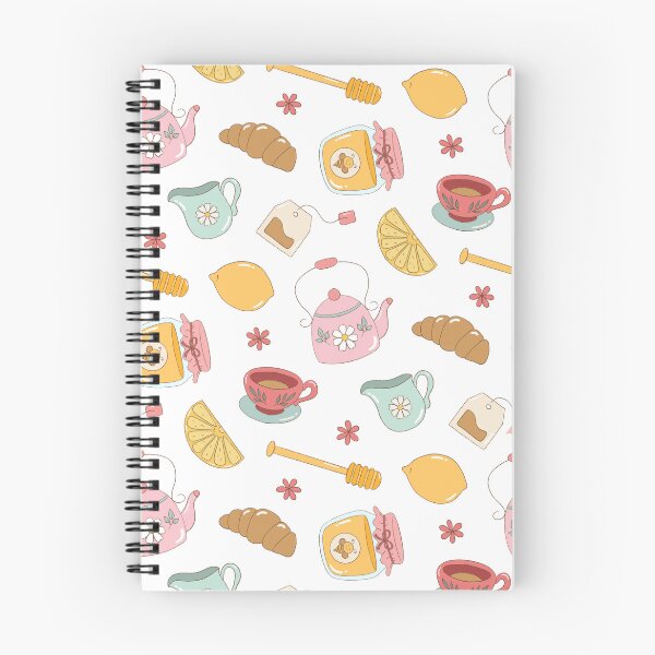 Item preview, Cozy Tea Time — Hand-Drawn Tea & Lemon Seamless Pattern designed and sold by Olive Lane Creative.