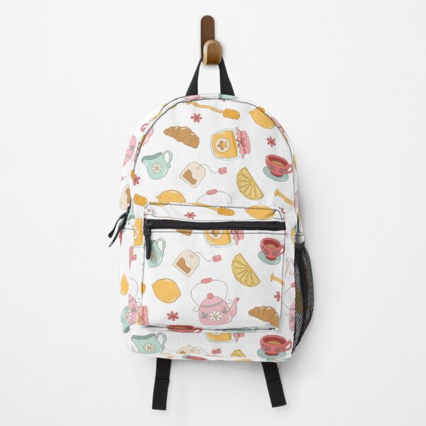 Item preview, Cozy Tea Time — Hand-Drawn Tea & Lemon Seamless Pattern designed and sold by Olive Lane Creative.