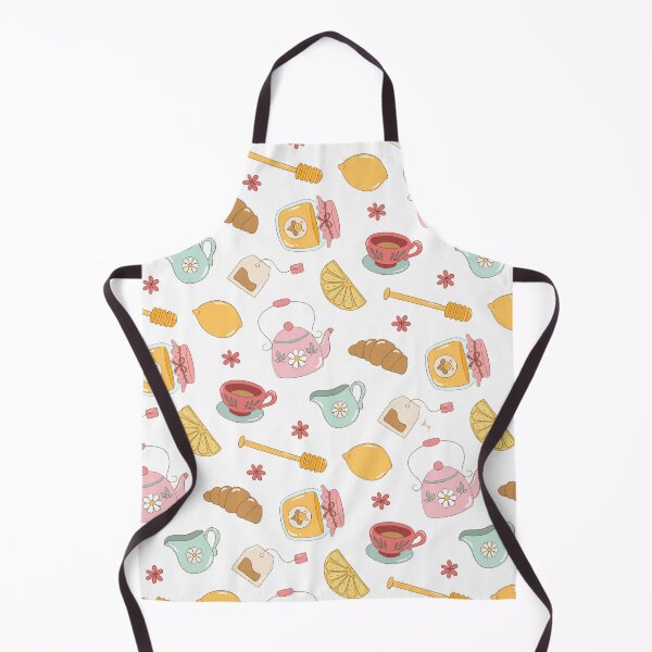 Item preview, Cozy Tea Time — Hand-Drawn Tea & Lemon Seamless Pattern designed and sold by Olive Lane Creative.