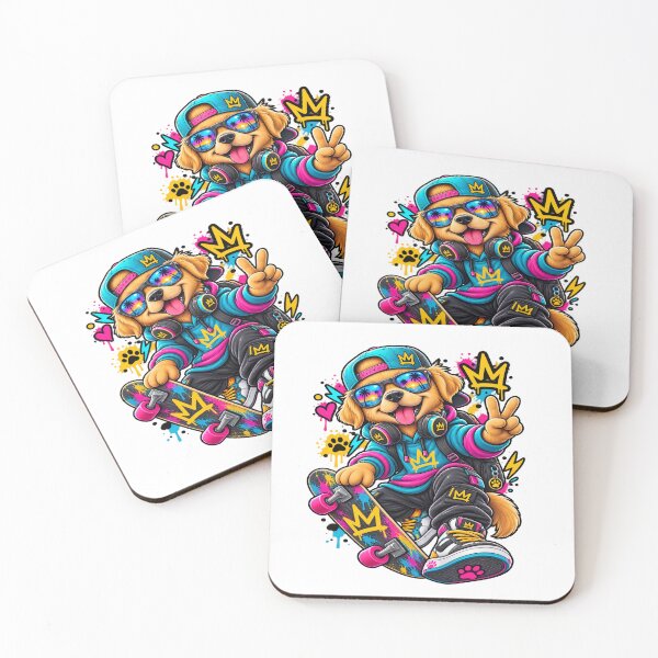 Item preview, Skater Dog Graffiti Streetwear Character designed and sold by JMDG Studio.