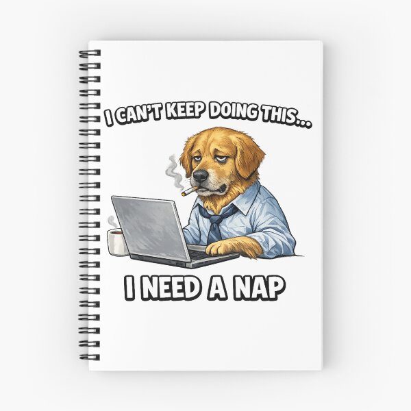 Item preview, I Can’t Keep Doing This I Need a Nap – Funny Dog Meme designed and sold by Lovaryn.