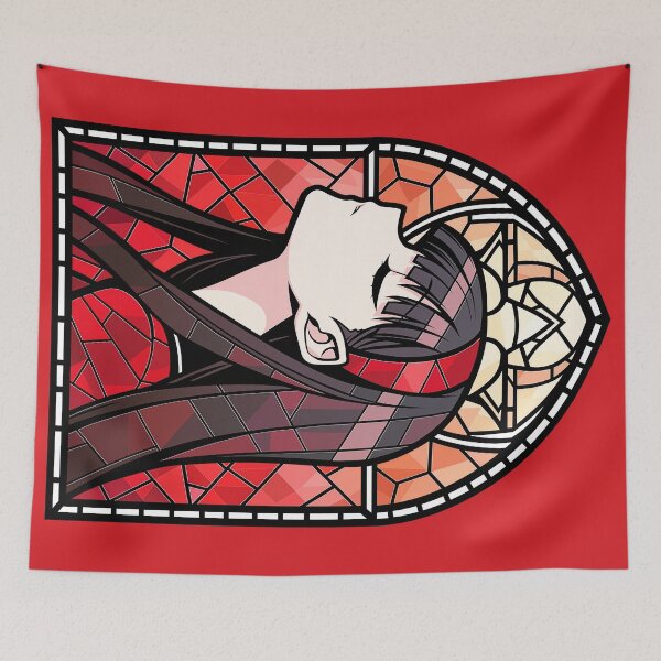 Item preview, Stained Glass Yukiko designed and sold by SchellStation.