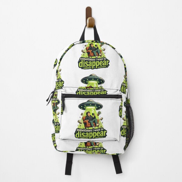 Item preview, Sometimes I Want to Disappear - Funny Introvert Alien Abduction designed and sold by HeeShirt.