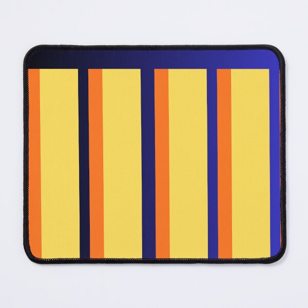 Item preview, Stripes Retrô 70s Inspiration and blue designed and sold by DiFraia Studio.