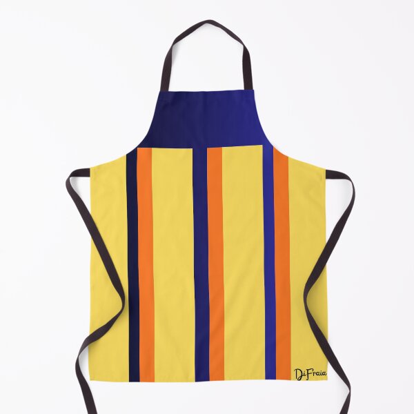 Item preview, Stripes Retrô 70s Inspiration and blue designed and sold by DiFraia Studio.