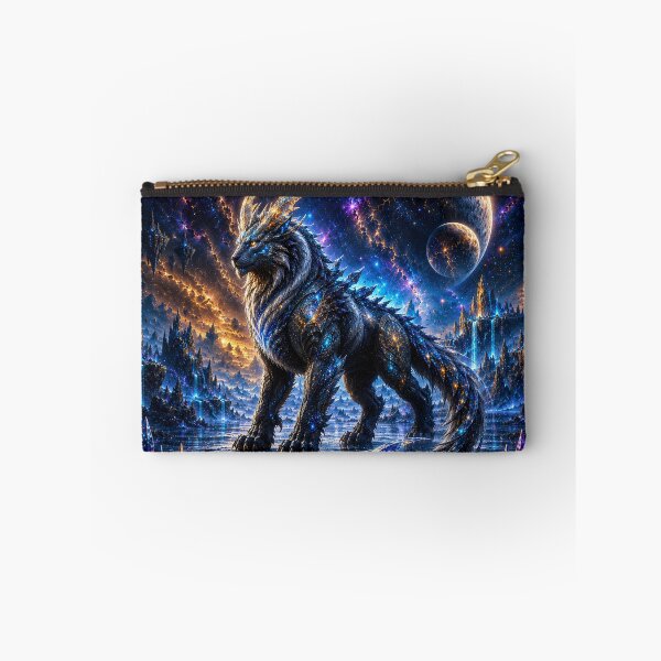 Item preview, Cosmic Wolf Dragon – Guardian of the Stars designed and sold by ZYVARENNE.