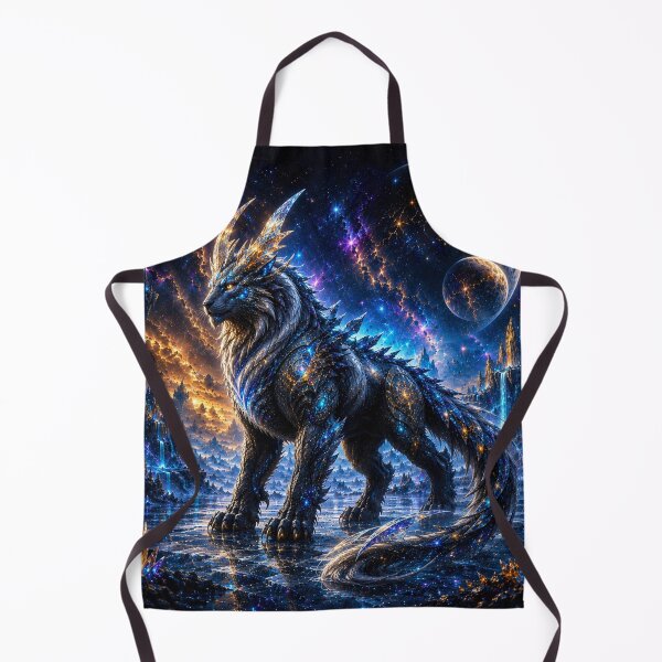 Item preview, Cosmic Wolf Dragon – Guardian of the Stars designed and sold by ZYVARENNE.