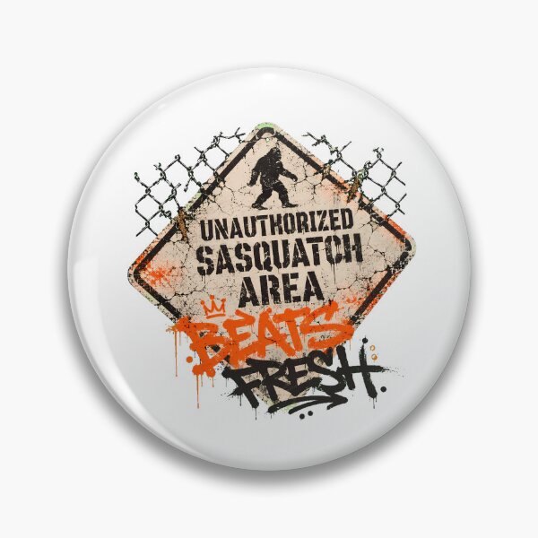 Item preview, Unauthorized Sasquatch Area Beats Fresh Urban Graffiti Cryptid designed and sold by chattsuede.