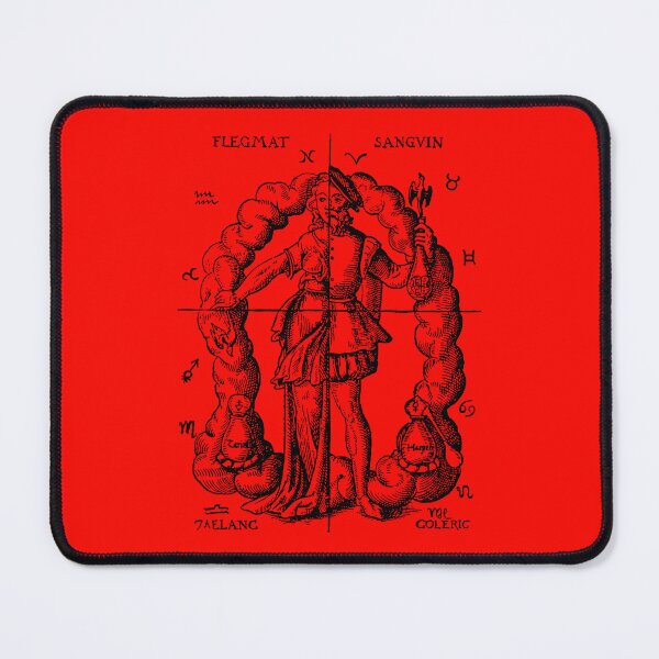 Item preview, Early Woodcut Medical History Theory of Four Humors designed and sold by Pixelchicken.