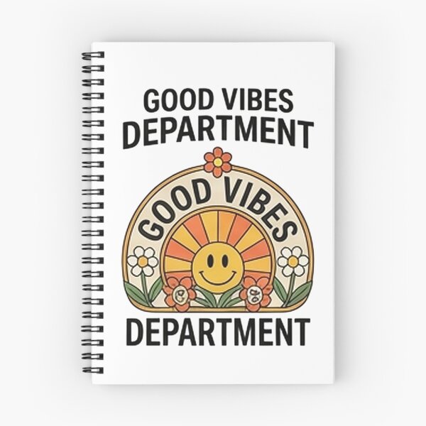 Item preview, Good Vibes Department — Retro 70s Positive Energy Design designed and sold by Tipsy24.