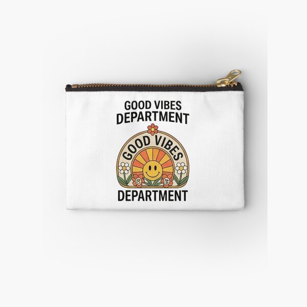 Item preview, Good Vibes Department — Retro 70s Positive Energy Design designed and sold by Tipsy24.