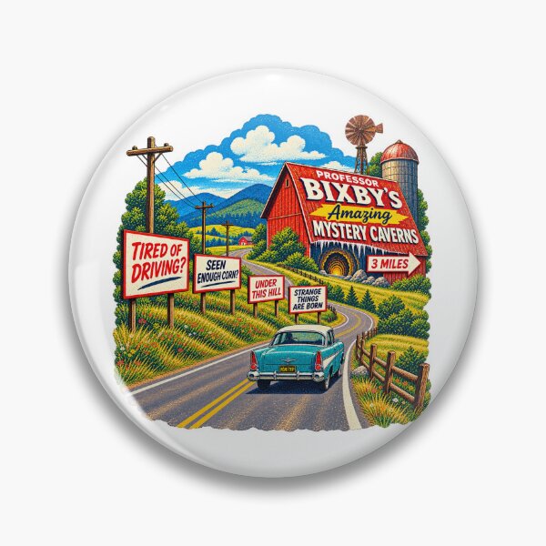 Item preview, Bixby’s Mystery Caverns – Roadside Americana designed and sold by Past in Threads.