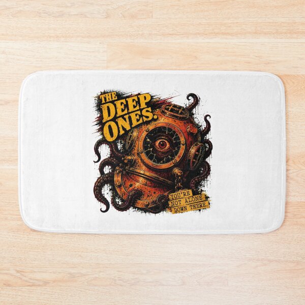 Item preview, Deep Ones Diving Helmet Cosmic Horror Lovecraft Fan designed and sold by chattsuede.