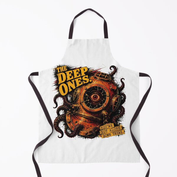 Item preview, Deep Ones Diving Helmet Cosmic Horror Lovecraft Fan designed and sold by chattsuede.