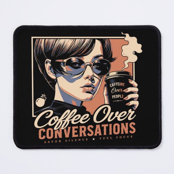 Item preview, Coffee Over Conversations designed and sold by StockAnime.