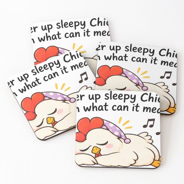 Item preview, Cheer up, sleepy chicken! designed and sold by AllRoundTees.