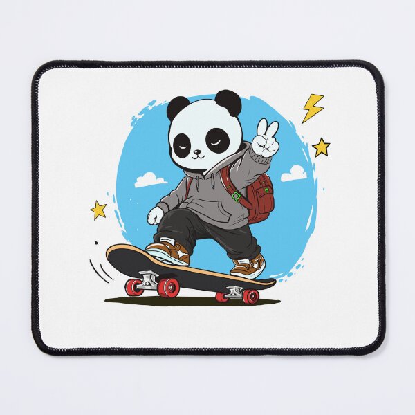 Item preview, punk panda designed and sold by Hagard Pirates.