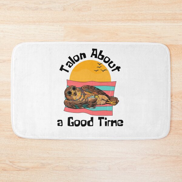 Item preview, Talon About a Good Time | Funny Hawk Birdwatching Summer Design | Birdwatching Pun Twitcher designed and sold by Neurospicy Trolls.