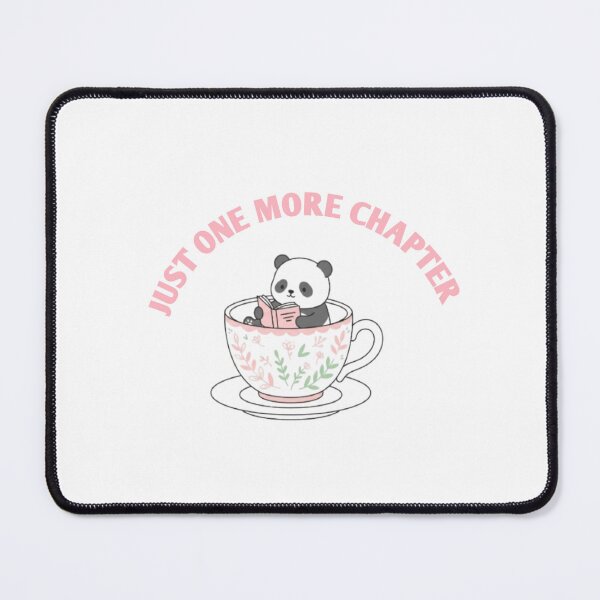 Item preview, Just One More Chapter Cute Panda Reading Book in Teacup - Kawaii Book Lover Gift designed and sold by TrendVault USA.