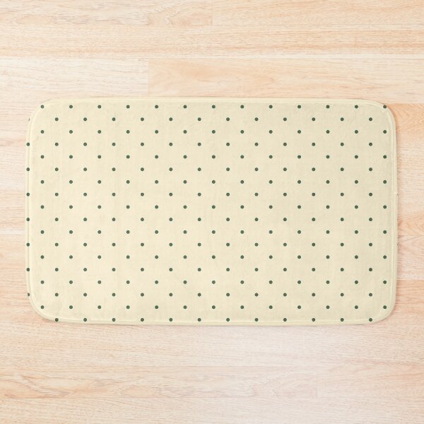 Item preview, Olive green and beige polka dot pattern designed and sold by RishabhArts1.