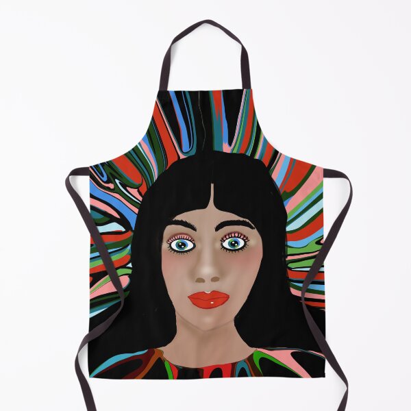 Item preview, Colorful Surreal Portrait designed and sold by Elaine M Hayward .