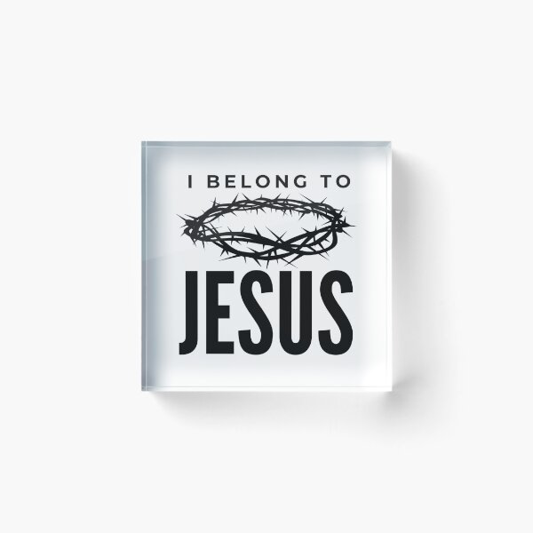 Item preview, I belong to Jesus  designed and sold by MoriaStore.