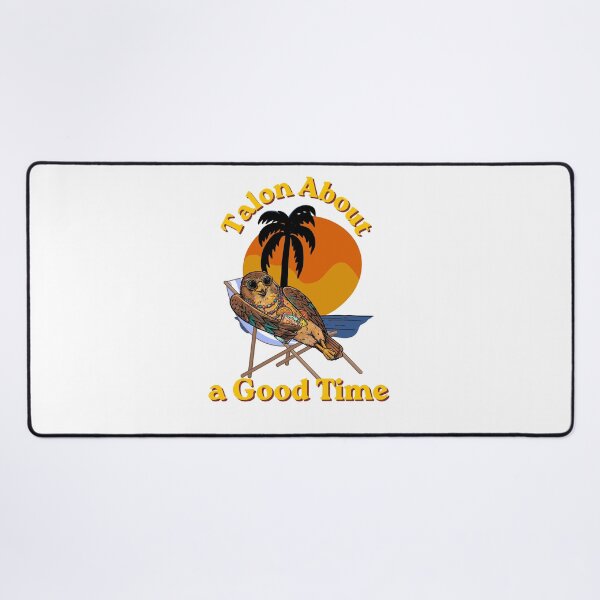 Item preview, Talon About a Good Time | Funny Hawk Birdwatching Summer Design | Birdwatching Pun Twitcher designed and sold by Neurospicy Trolls.
