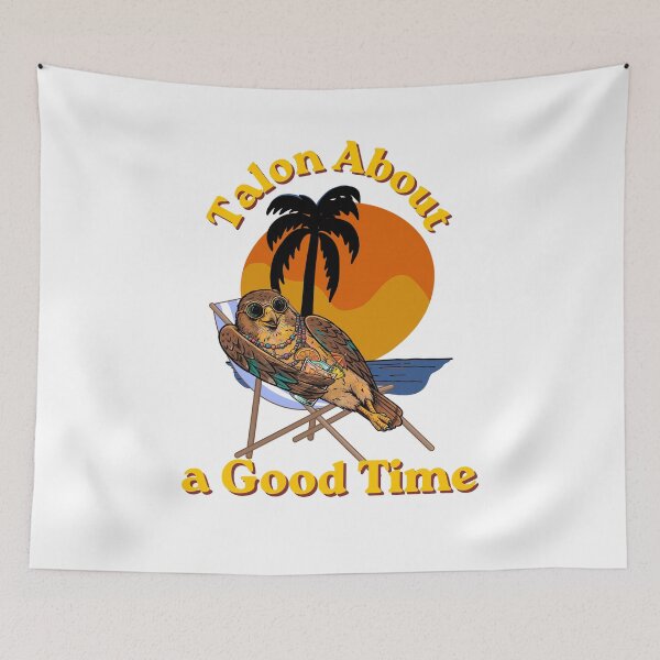 Item preview, Talon About a Good Time | Funny Hawk Birdwatching Summer Design | Birdwatching Pun Twitcher designed and sold by Neurospicy Trolls.