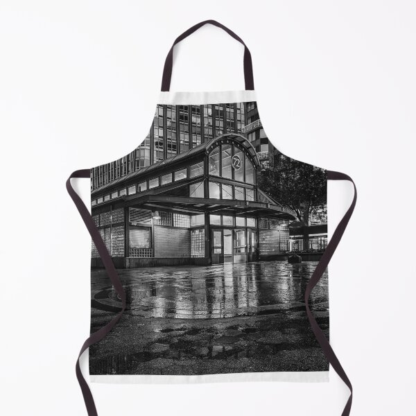 Item preview, Night Scene at 72nd Street Station B+W designed and sold by Gerard Fornarotto.