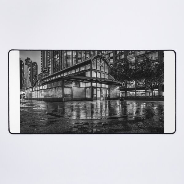 Item preview, Night Scene at 72nd Street Station B+W designed and sold by Gerard Fornarotto.