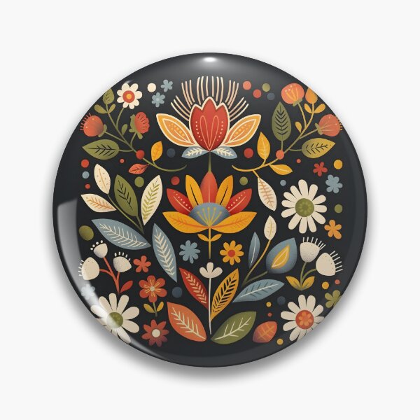 Item preview, Scandinavian Folk Art, Fairy-tale Forest designed and sold by xiao xuans.