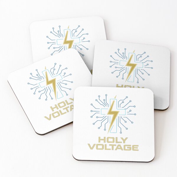 Item preview, Holy Voltage | Futuristic Faith & Power of the Spirit T-Shirt designed and sold by SoulThread Studio.