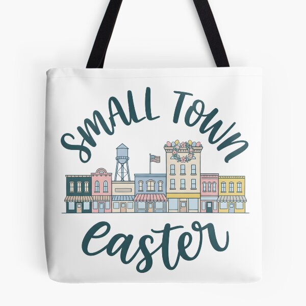 Item preview, Small Town Patriot – American Small Town Life Vintage Design designed and sold by StickerNestYou.