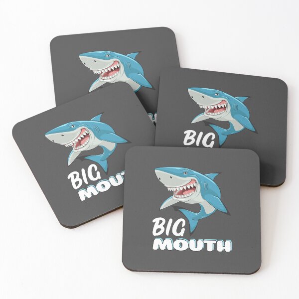 Item preview, Big Mouth (on Grey) designed and sold by PawsitiveMum3.