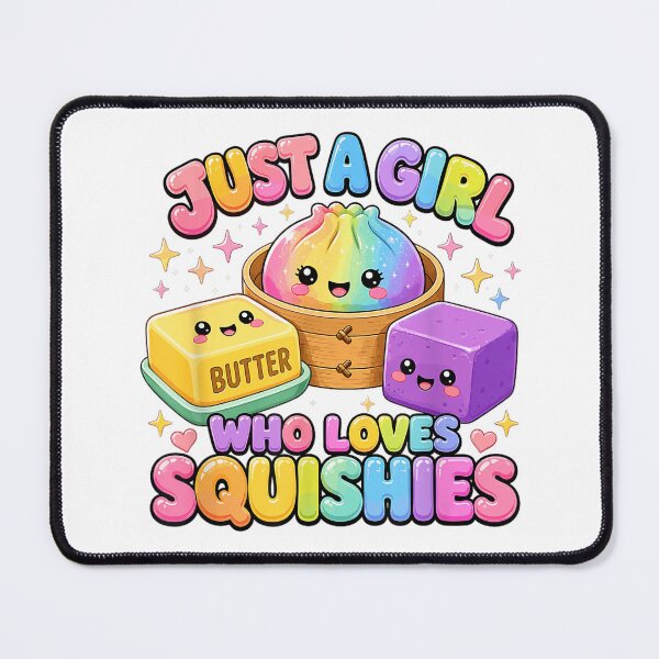 Item preview, Just A Girl Who Loves Squishies Cute Kawaii Collecting Gift Aesthetic Art designed and sold by Animalfacts002.