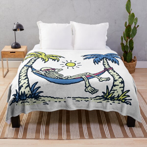 Item preview, Skeleton Summer Tropical Vacation designed and sold by trajeado14.
