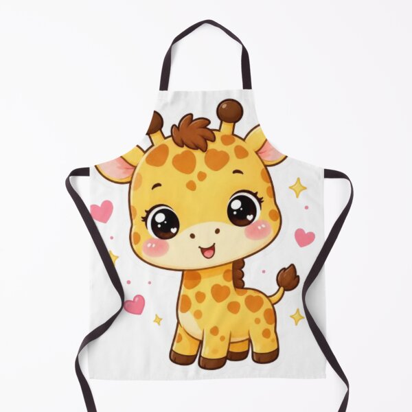 Item preview, Kawaii baby giraffe sticker designed and sold by Vegasstickers.