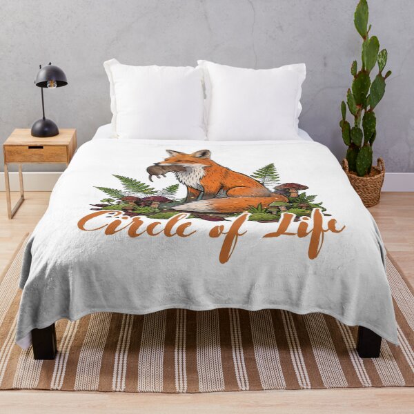 Item preview, Circle of Life Fox and Mouse Dark Cottagecore Forest Shirt Goblincore designed and sold by Neurospicy Trolls.