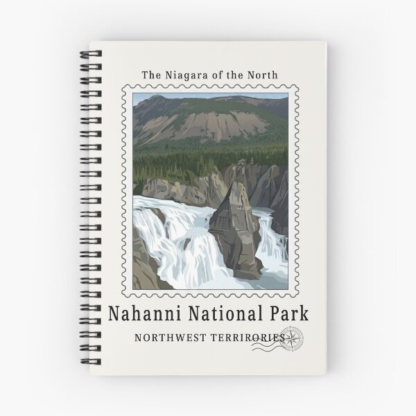 Item preview, Nahanni National Park Northwest Territories Travel Stamp  designed and sold by VoglR.