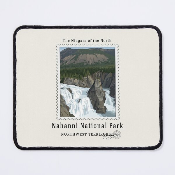 Item preview, Nahanni National Park Northwest Territories Travel Stamp designed and sold by VoglR.