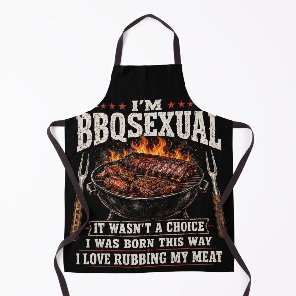 Item preview, I'm BBQsexual It Wasn't A Choice It was Born designed and sold by will freed18.