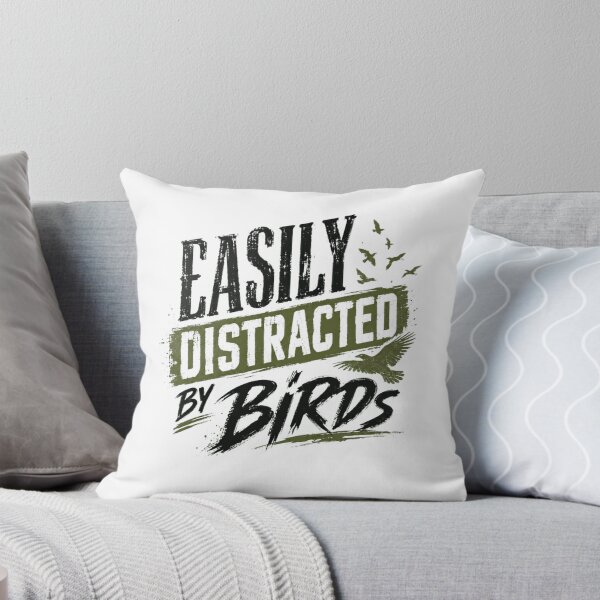 Item preview, Easily Distracted By Birds Birdwatcher Ornithologist designed and sold by RetroMini2026.