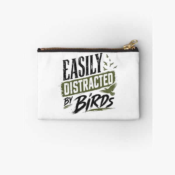 Item preview, Easily Distracted By Birds Birdwatcher Ornithologist designed and sold by RetroMini2026.