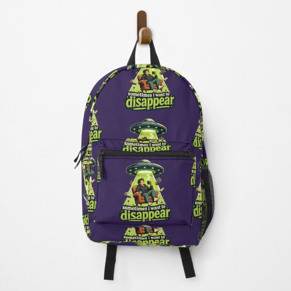 Item preview, Sometimes I Want to Disappear - Funny Introvert Alien Abduction designed and sold by HeeShirt.