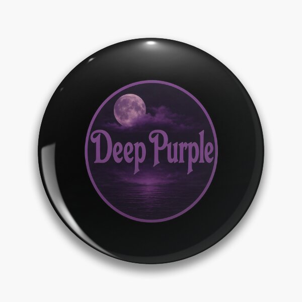 Item preview, Deep Purple Moon Clouds Rock Band-18 designed and sold by ChevalierIzyy.
