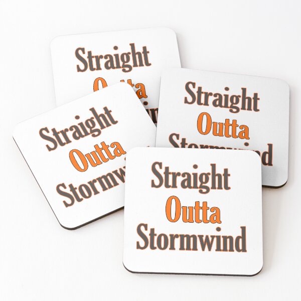 Item preview, Straight Outta Stormwind Funny Wow Alliance Gamer Vintage designed and sold by putrineolen.