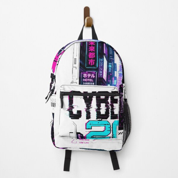Item preview, Cyberpunk 20XX – Neon Tokyo Street – Glitch Kanji Art – Futuristic Cyber Aesthetic designed and sold by bobscraze.