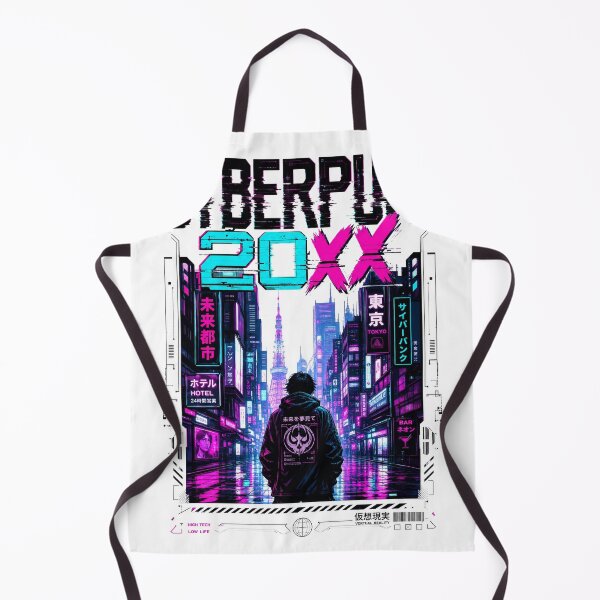 Item preview, Cyberpunk 20XX – Neon Tokyo Street – Glitch Kanji Art – Futuristic Cyber Aesthetic designed and sold by bobscraze.